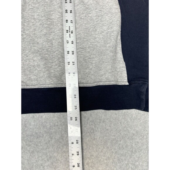 Adidas Men's S2S Kangaroo Grey Blue Pullover Hoodie Sweatshirt Zip Sides Small - Picture 11 of 15